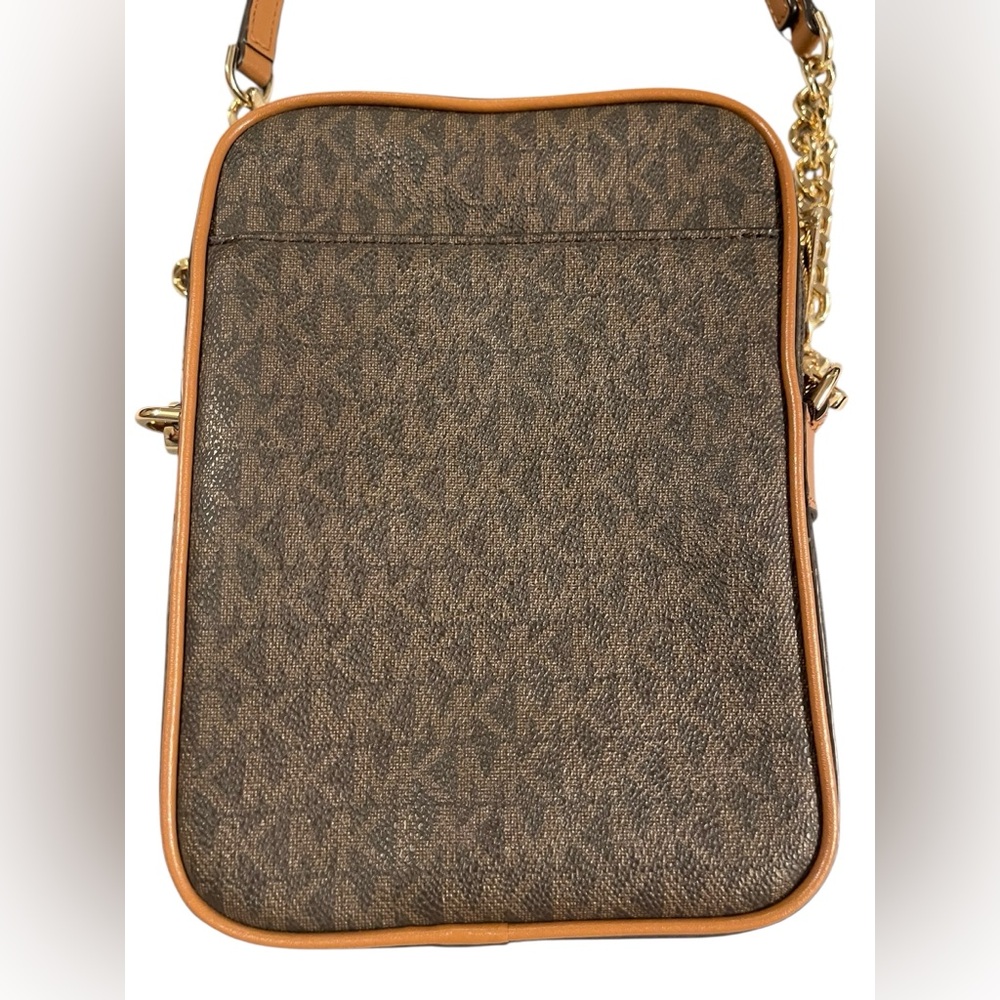 NWOT Michael Kors Jet Set Striped Crossbody - Picture 9 of 14